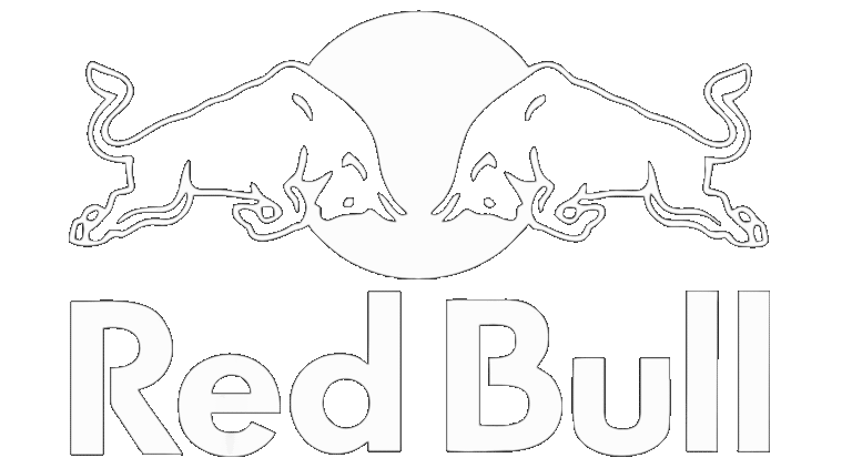 Logo da Red Bull, cliente da Movie Cia Filmes