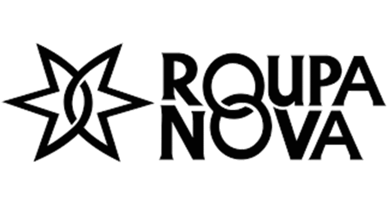 Logo da banda Roupa Nova, cliente da Movie Cia Filmes